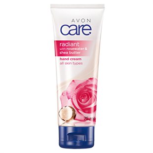 Crema per le mani all'Acqua di Rose e burro di Karité