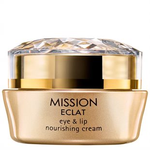 Mission Eclat Crema anti-età avanzata contorno occhi e labbra con complesso di calendula officinale