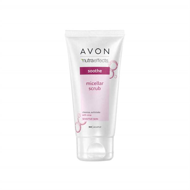 Avon Detergente esfoliante micellare Soothe Nutra Effects