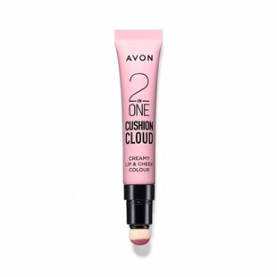 2-in-1 Crema colorata per labbra e guance Avon