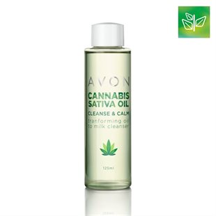 Olio/latte detergente Cleanse & Calm all'Olio di Canapa Sativa