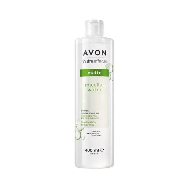 Avon Acqua Micellare Matte - Maxi Formato Nutra Effects