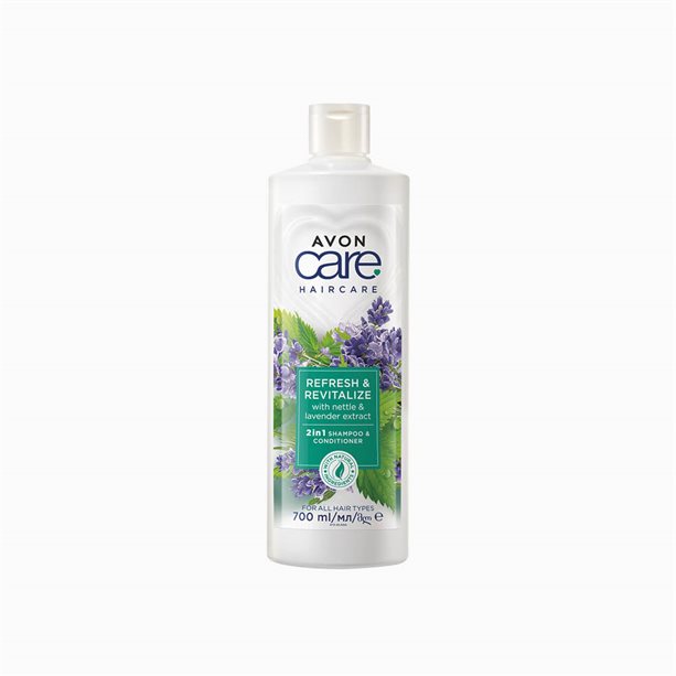 2-in-1 Shampoo e Balsamo Refresh & Revitalize con ortica e lavanda | Avon