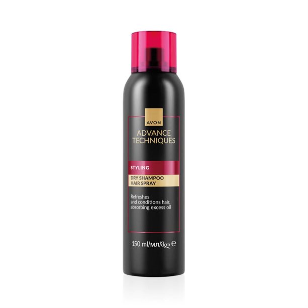 Shampoo secco Styling Advance Techniques, detergente istantaneo per capelli che assorbe il sebo in eccesso e ravviva le radici spente, donando volume e freschezza. - 3 | Avon