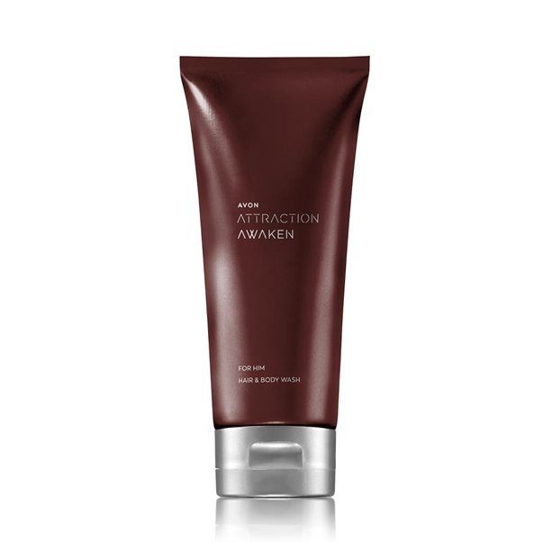 Avon Attraction Awaken lui Detergente Corpo e Capelli | Avon
