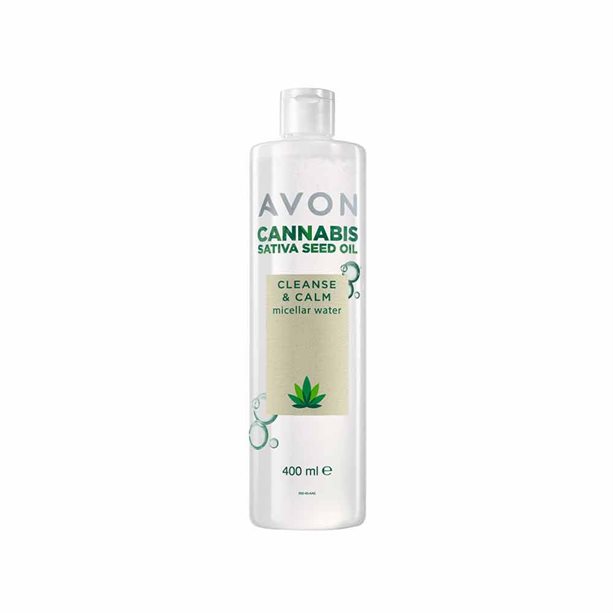Avon Acqua Micellare Detergente Lenitiva all'Olio di Canapa Sativa