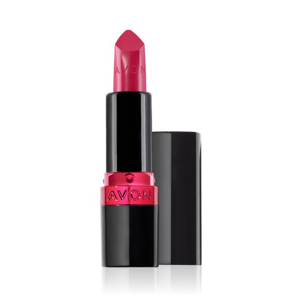 Rossetto Ultra Creamy nel vibrante colore Country Rose 58, dalla texture cremosa e fondente che definisce le labbra con un finish saturo e luminoso. - 17 | Avon