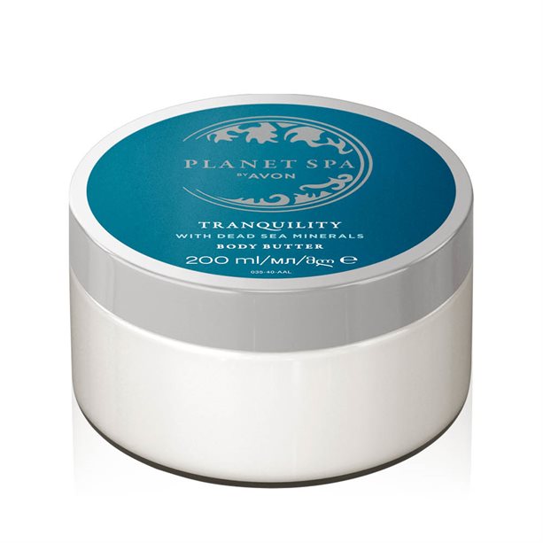 Avon Burro per il Corpo Tranquility con Minerali del Mare Morto