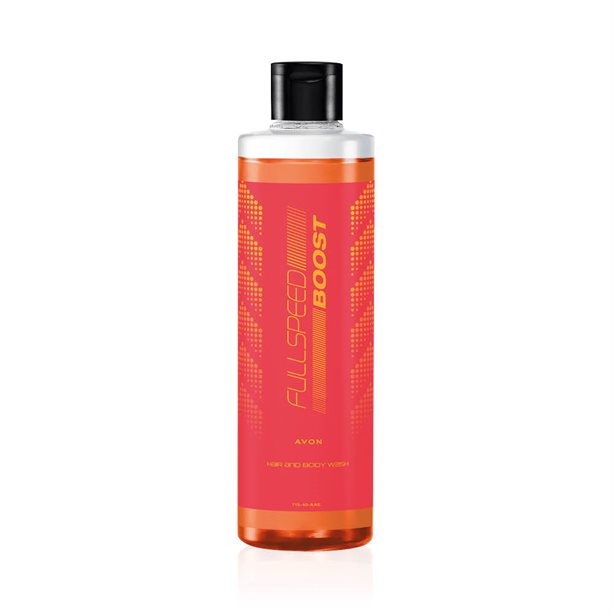 Avon Full Speed Boost Detergente Corpo e Capelli