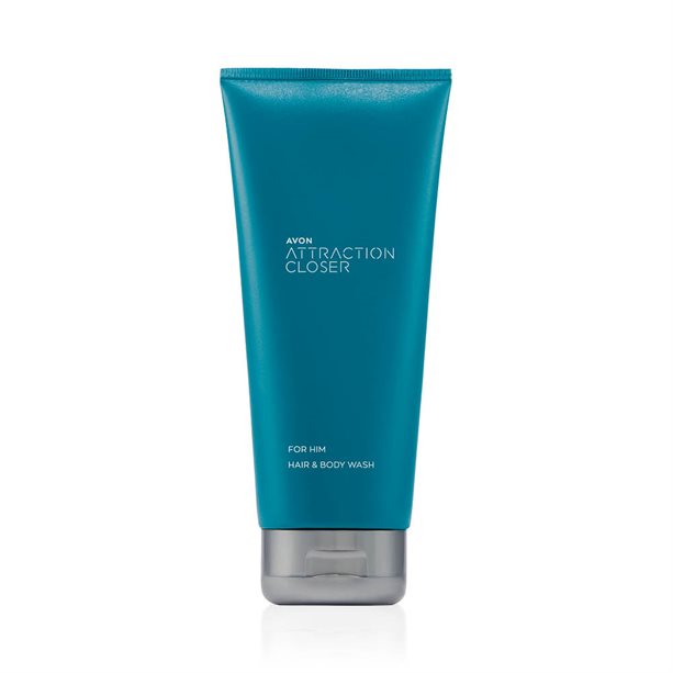 Avon Attraction Closer per Lui Detergente Corpo e Capelli | Avon
