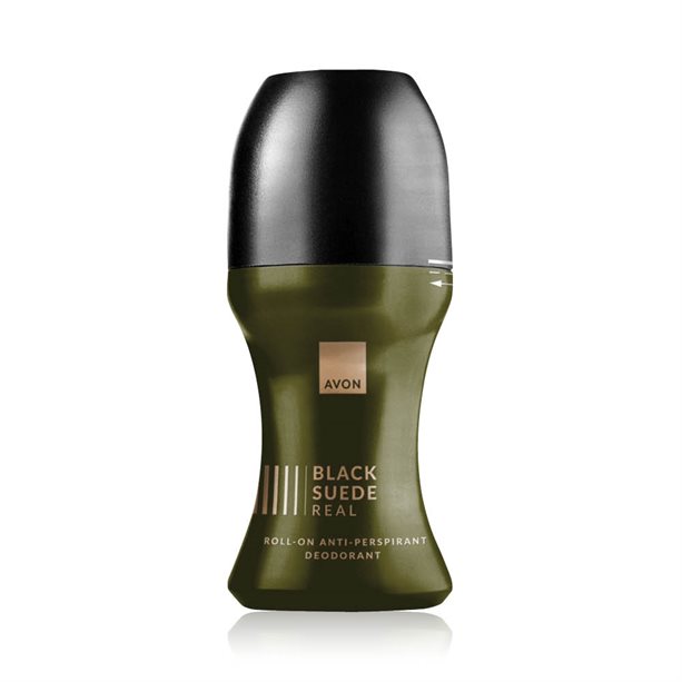 Avon Black Suede Real Deodorante Anti-Traspirante a Sfera
