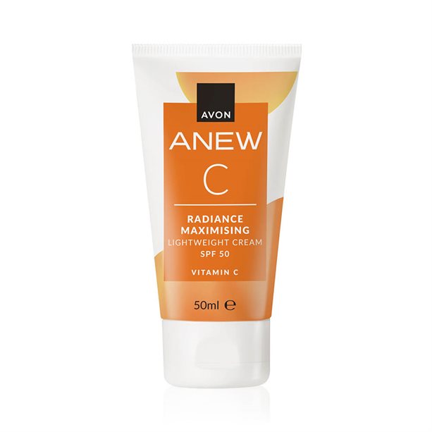 Avon Crema Viso Leggera Radiance Maximising Anew SPF50