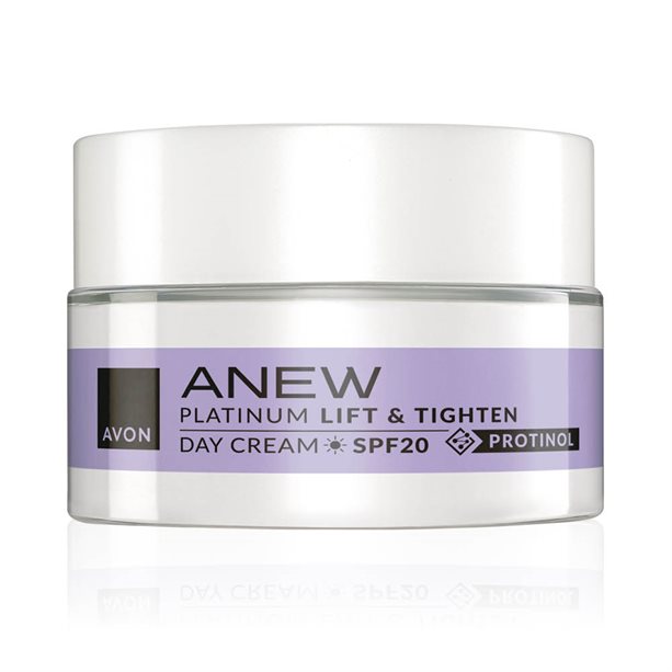 Avon Crema da giorno Lift & Tighten Platinum Anew - Formato prova