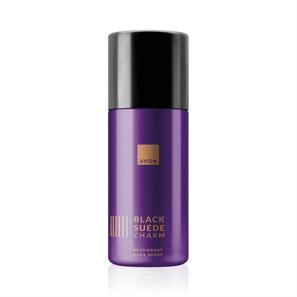 Black Suede Charm Deodorante con Vaporizzatore | Avon
