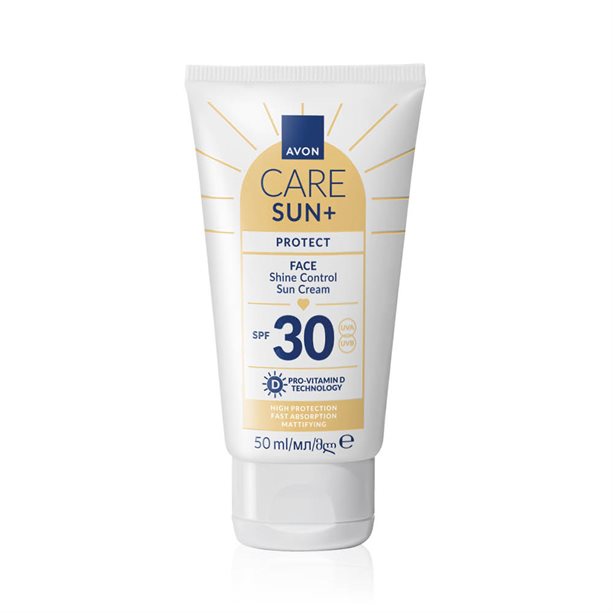 Crema Solare Viso Effetto Mat SPF30 SUN+ PROTECT | Avon