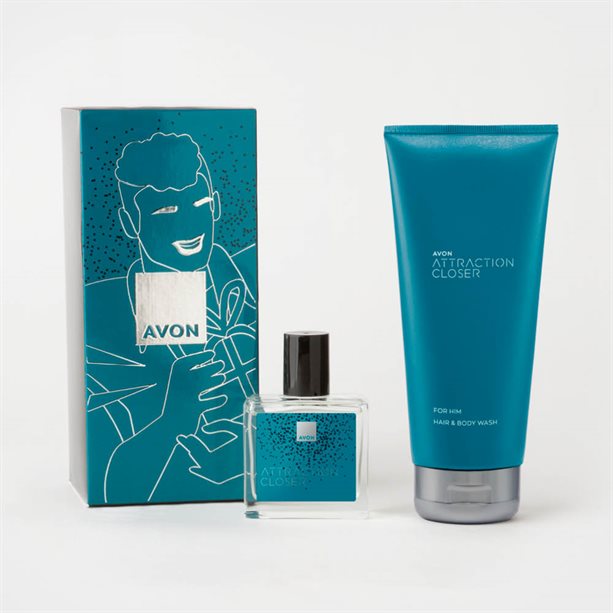 Set Regalo Avon Attraction Closer lui | Avon