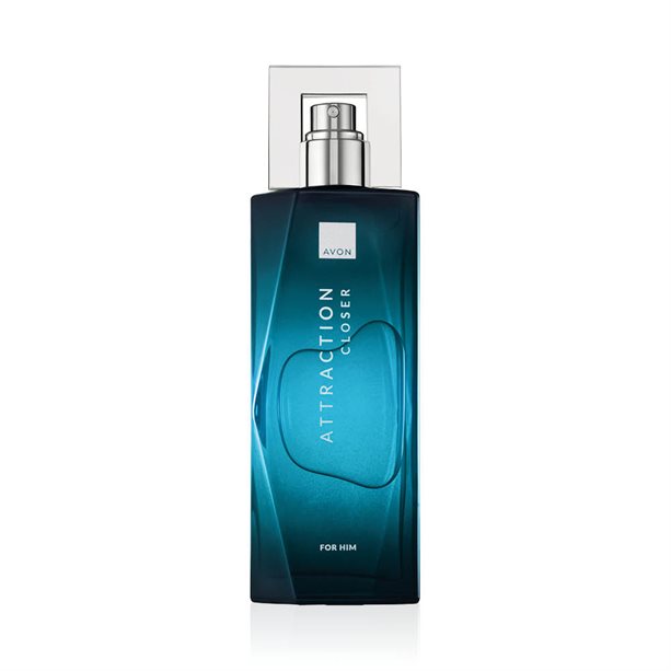 Avon Attraction Closer per Lui Eau de Toilette maschile, fragranza seducente con note aromatiche avvolgenti. - 1 | Avon