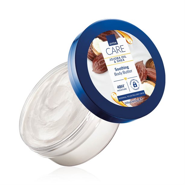 Burro Corpo Lenitivo con Olio di Jojoba e Burro di Karité | Avon Burro Corpo Lenitivo con Olio di Jojoba e Burro di Karité | Avon