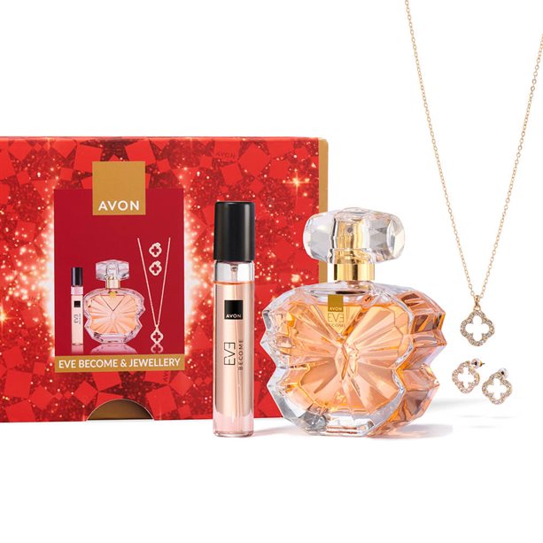 Set Regalo Eve Become + Set Collana e Orecchini | Avon