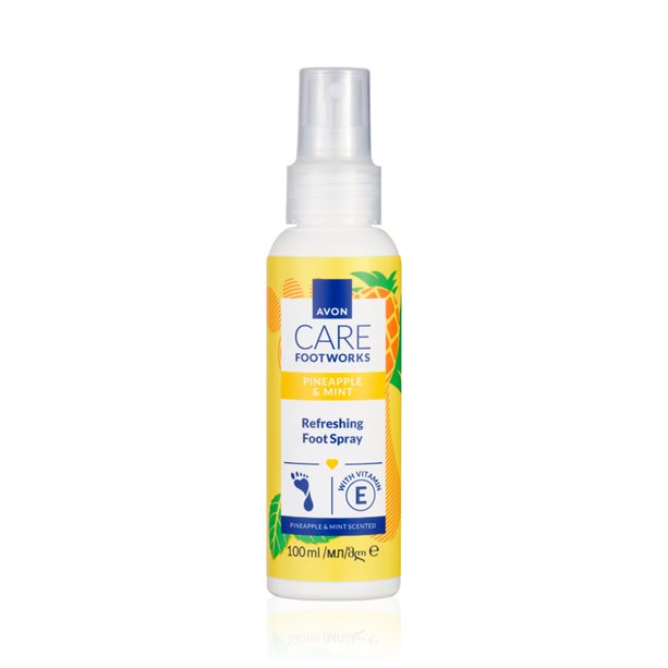 Spray Rinfrescante per Piedi al Profumo di Ananas e Menta - 11 | Avon