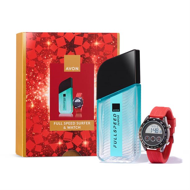Set Regalo Full Speed Surfer e Orologio per Lui | Avon