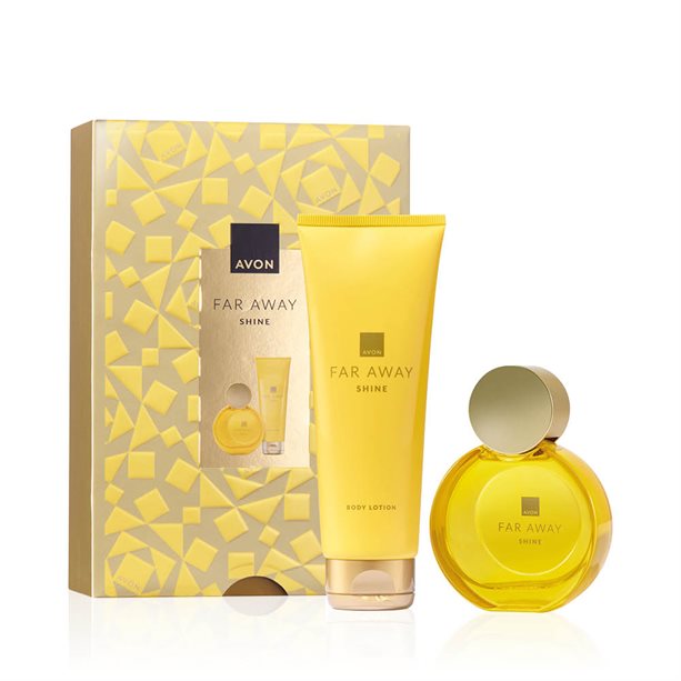 Avon Set Regalo Far Away Shine