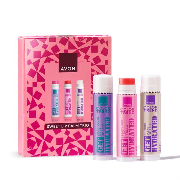 Set Regalo con Tre Emollienti Labbra | Avon
