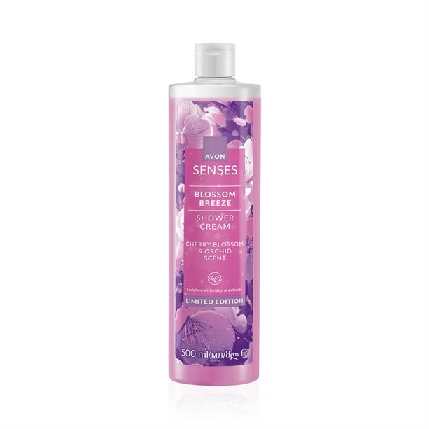 Crema doccia Avon Blossom Breeze con essenze di fiori di ciliegio e orchidea, in confezione da 250ml, per una pelle liscia e profumata. - 20 | Avon