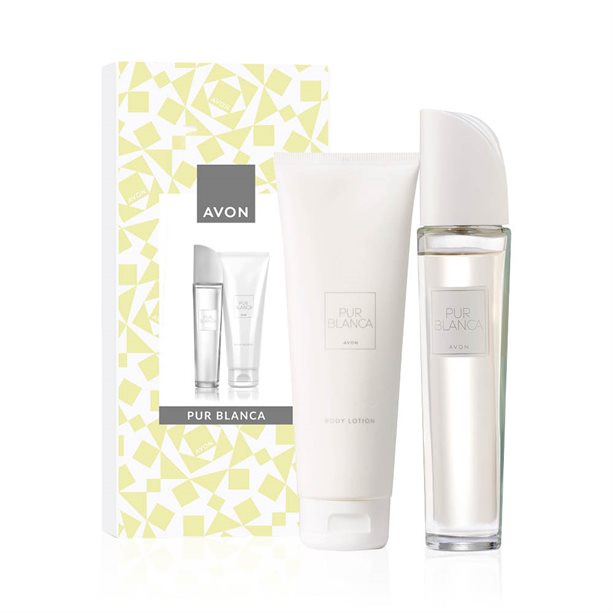 Set regalo Pur Blanca Edizione Speciale con Eau de Toilette floreale da 50 ml e lozione corpo idratante da 125 ml. - 17 | Avon