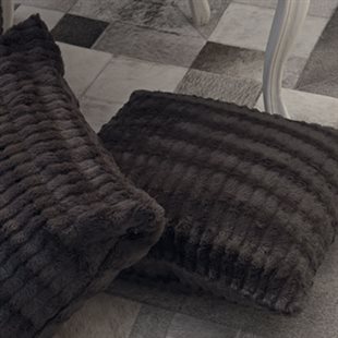 Cuscino in ecopelliccia