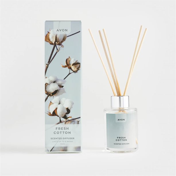 Diffusore a Bastoncini Fresh Cotton | Avon
