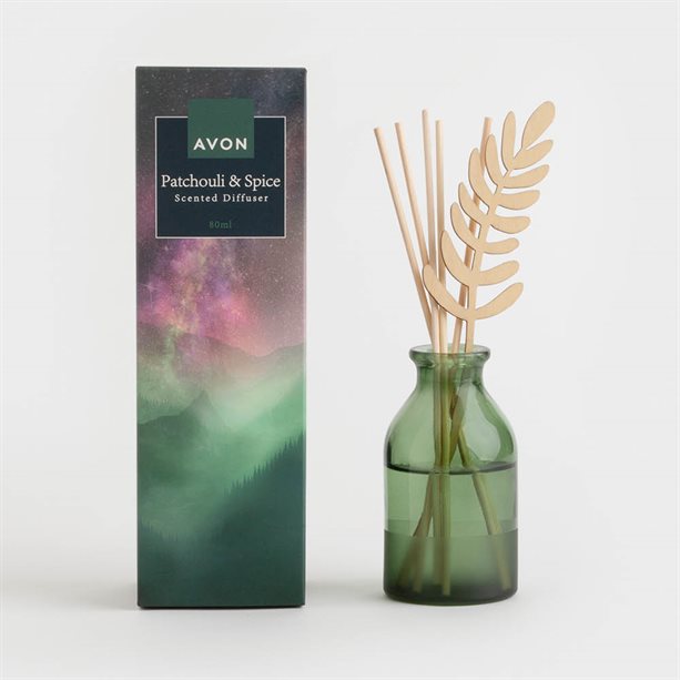 Diffusore a bastoncini Patchouli & Spice | Avon
