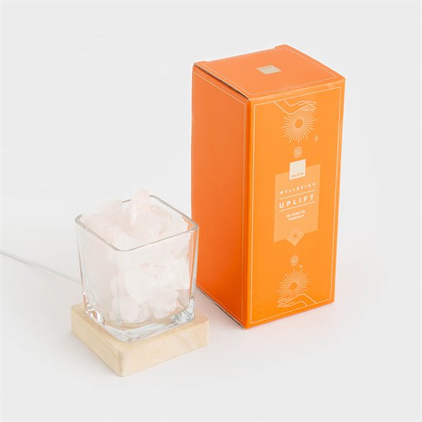 Luce d'atmosfera Gemstone con quarzo rosa e bianco, ideale per creare un'atmosfera zen e promuovere amore e armonia. - 11 | Avon