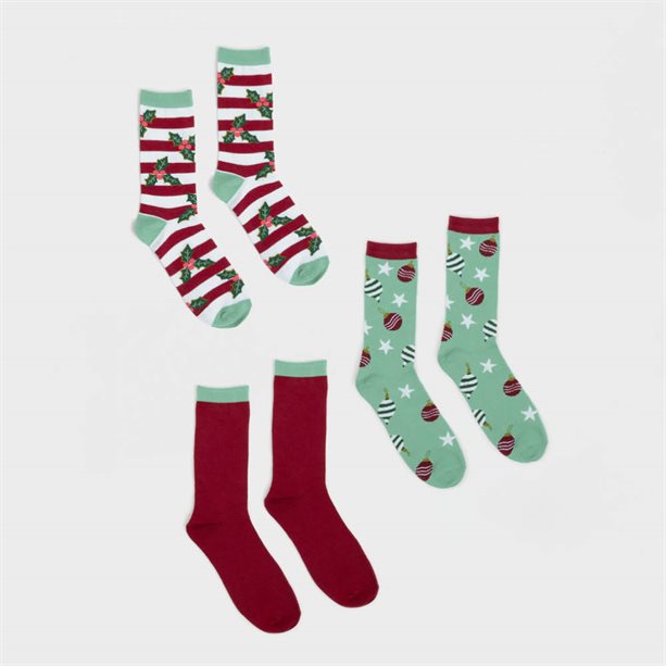 Set 3 paia di calze lui Christmas | Avon