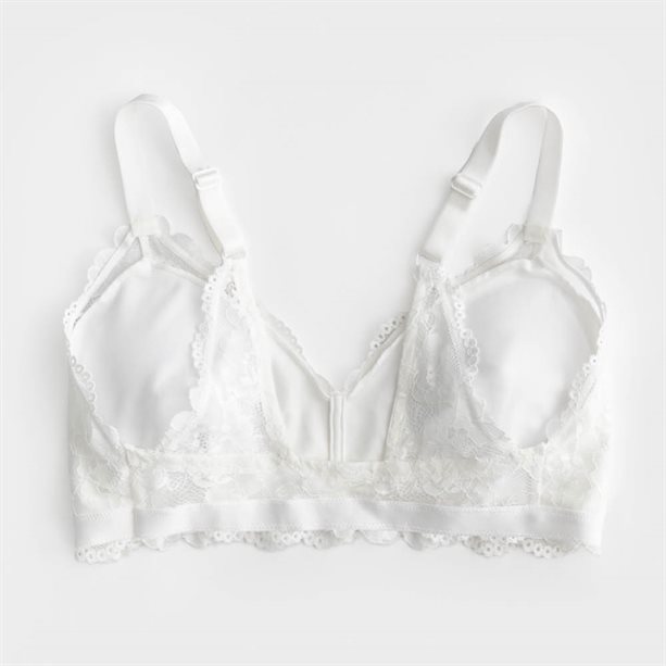 Selene Noah: Reggiseno in tessuto a nido d'ape con ferretto e coppe leggermente imbottite con dettagli in pizzo Selene Noah: Reggiseno in tessuto a nido d'ape con ferretto e coppe leggermente imbottite con dettagli in pizzo