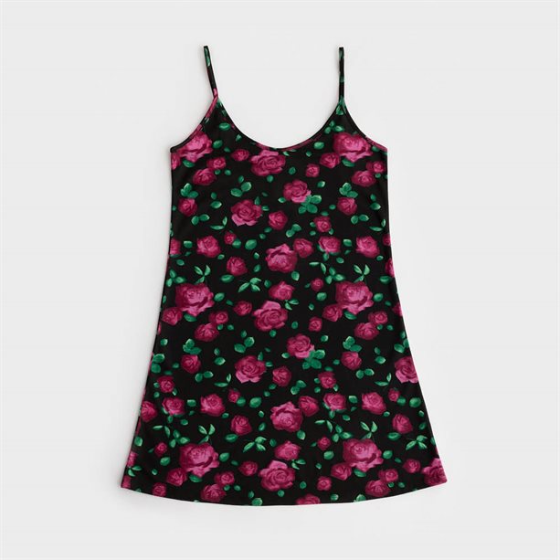 Camicia da Notte con Spalline Rose Print | Avon Camicia da Notte con Spalline Rose Print | Avon