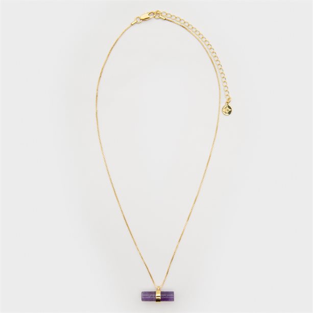 Avon Collana T-Bar con Pietra Seren