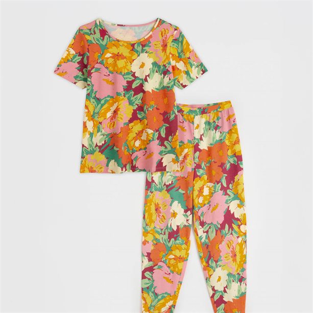 Pigiama Corto Jogger Painted Floral - 1 | Avon