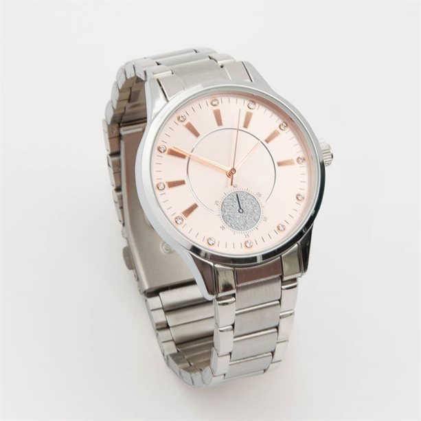 Orologio Astra da polso con dettagli glitterati scintillanti, un elegante segnatempo che unisce stile e funzionalità per un look glamour. - 8 | Avon