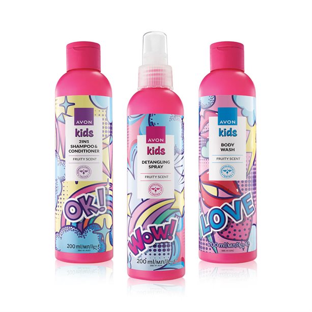 Avon Set Avon Kids Fruity
