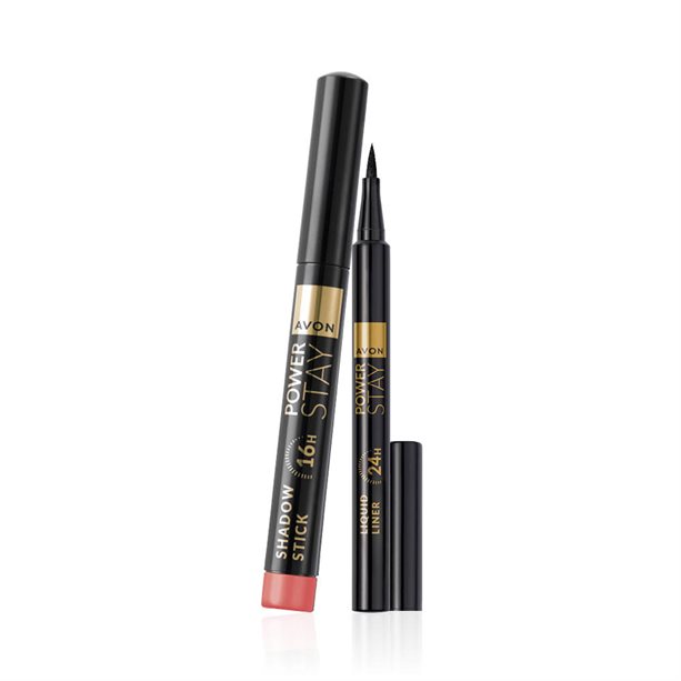 Set di 2 Eyeliner + Matita Ombretto (Stand Out Ruby) | Avon Set di 2 Eyeliner + Matita Ombretto (Stand Out Ruby) - 12 | Avon