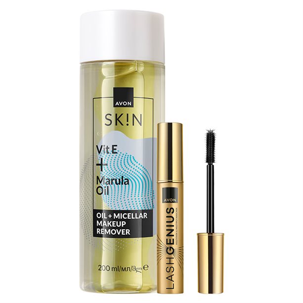 Set Mascara + Struccante | Avon Set trucco occhi con mascara volumizzante e struccante delicato per ciglia intense e pelle fresca. - 2 | Avon