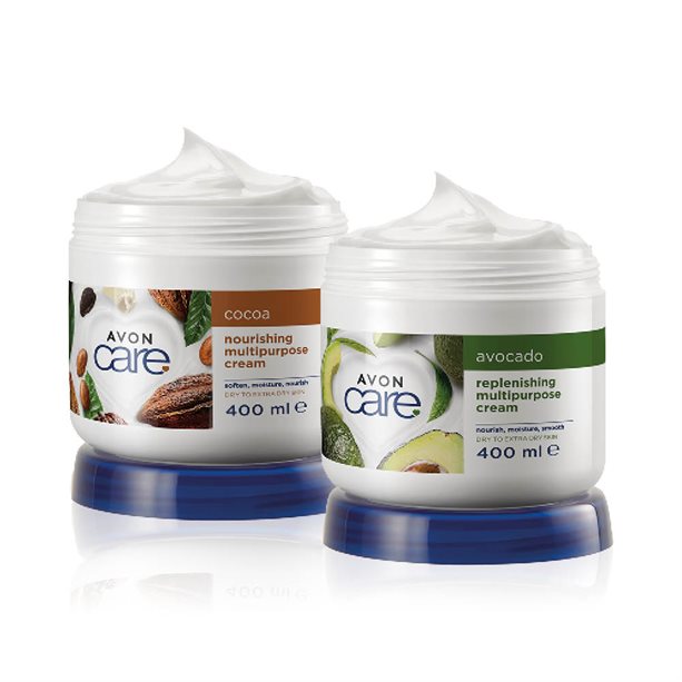 Set 3-in-1 Viso, Mani e Corpo con avocado e burro di cacao | Avon