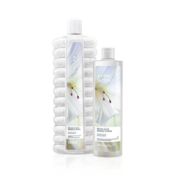 Set di 2 White Lily - 34 | Avon