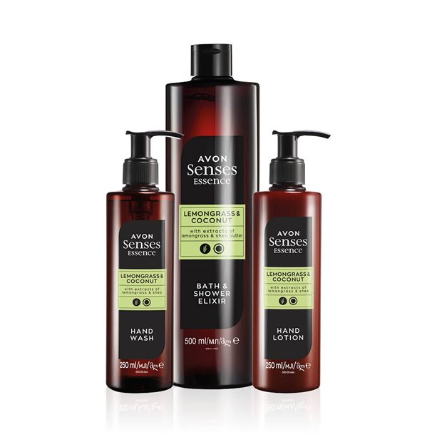 Set alla Citronella e Cocco Senses Essence | Avon