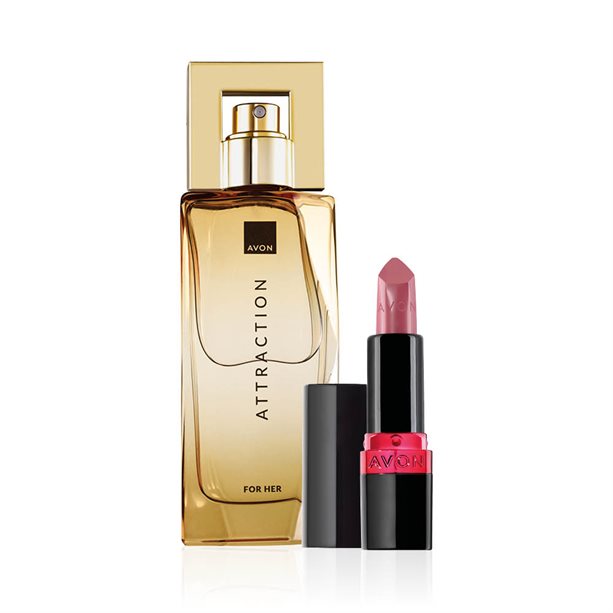 Set Avon Attraction per Lei EDP + Rossetto Ultra Creamy (54 Dusky Mauve) | Avon Set Avon Attraction per Lei con Eau de Parfum e Rossetto Ultra Creamy nel colore 54 Dusky Mauve, ideale per esaltare fascino e attrazione. - 17 | Avon
