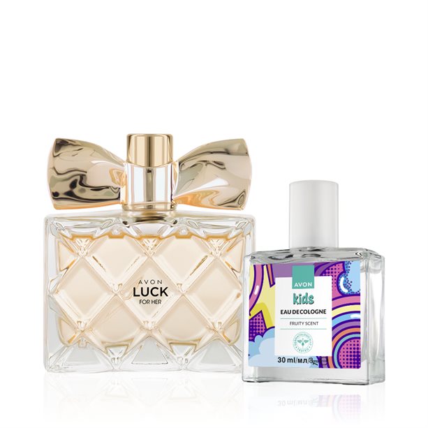 Set profumi coordinati mamma e figlia: elegante eau de parfum femminile e colonia delicata per bambini, ideale per celebrare un legame speciale. - 4 | Avon