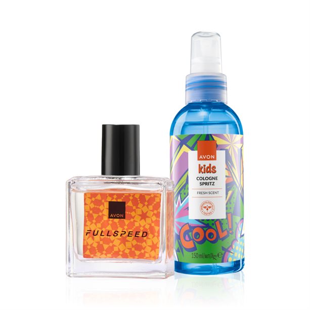 Set Full Speed + Eau de Cologne Fresh | Avon Set Full Speed + Eau de Cologne Fresh, un assortimento energizzante e rinfrescante per tutta la famiglia, ideale per condividere vitalità e brio. - 34 | Avon