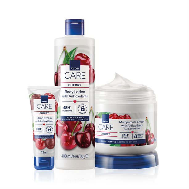 Set Alla Ciliegia Con Antiossidanti | Avon