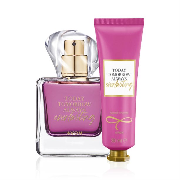 Avon Set TTA Everlasting Eau De Parfum + Crema mani